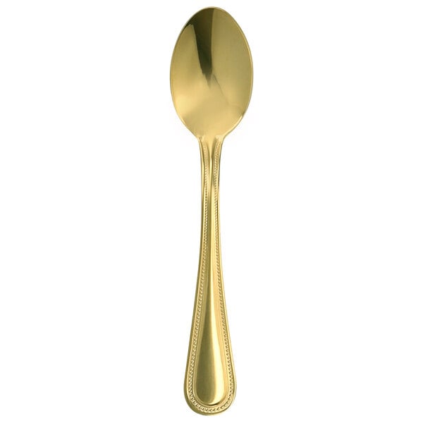Walco Colgate 7 1/2" Gold Heavy Dessert Spoon – item 935G2707