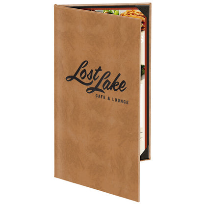 Kensington 5 1/2" x 11" Customizable 2 View Menu Cover – item 659K020B