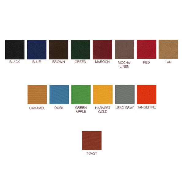 Kensington 5 1/2" x 11" Customizable 2 View Menu Cover – item 659K020B image 2
