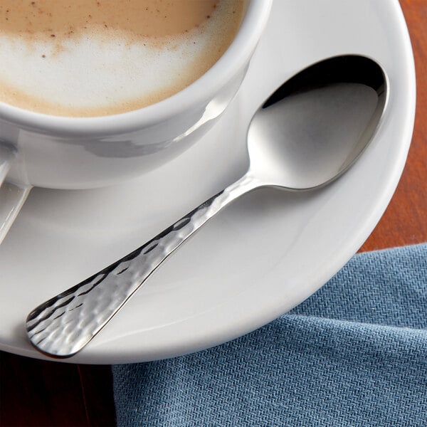 Acopa Industry 4 1/2" Heavy Demitasse Spoon – item 267790000 image 2