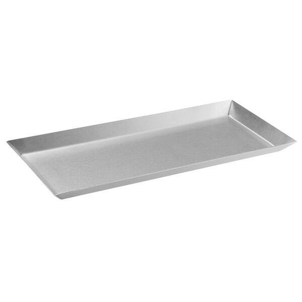 Acopa 10" x 4 1/2" Appetizer Serving Tray w/ Angled Brim – item 304APP104TRY