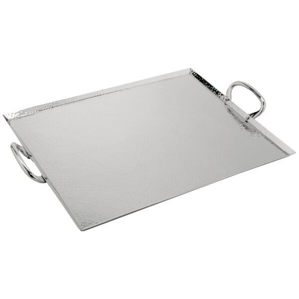 GET SSTPD-1915-MP Hammersmyth 19" x 15" Polish Serving Tray – item 375STPD1915M