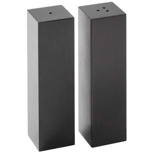 2 oz. Stainless Rectangular Salt & Pepper Shaker – item 124SPDB33