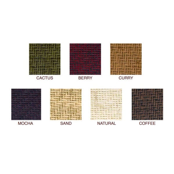 Water Street Wicker 4 1/4" x 8 1/2" Customizable Menu Cover – item 659WK155C image 2