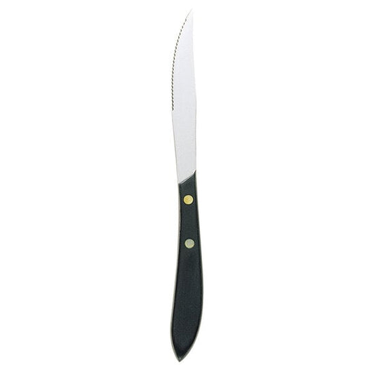 Walco 4" Serrated Steak Knife w/ Plastic Ebony Handle – item 935870527