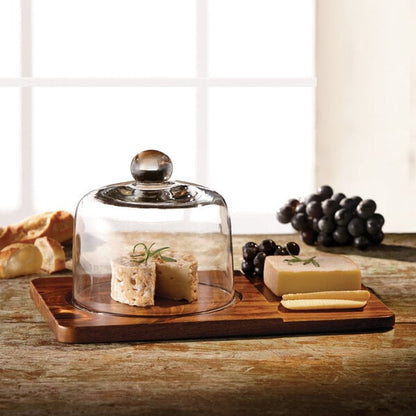 American Cheese Board w/ Glass Dome Cover by Jay Companies – item 494223767