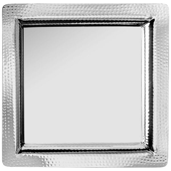 Libbey BT-6128 Sonoran 13 5/8" Square Serving Tray w/ Rim – item 959BT6128