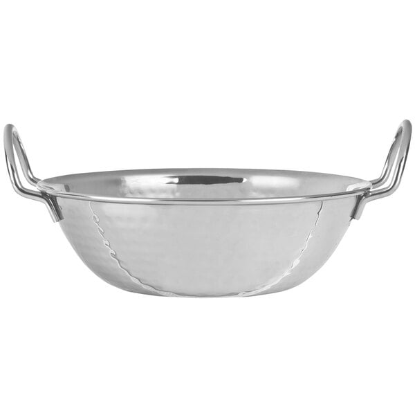 Libbey 761704 Sonoran 32 oz. Stainless Balti Serving Bowl – item 959761704