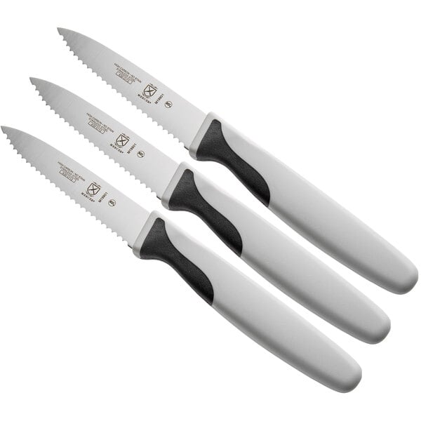 Mercer Culinary M19903 Millennia 3" Serrated Paring Knife – item 470M19903