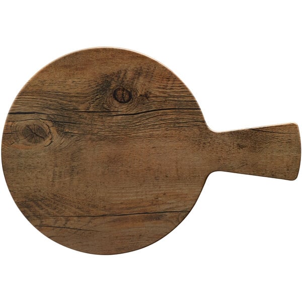 Elite Global Solutions Fo Bwa 12" Round Serving Board – item 330M12RWDW