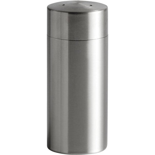 Libbey PS-100 3.5 oz. Brushed Metal Stainless Pepper Shaker – item 959PS100