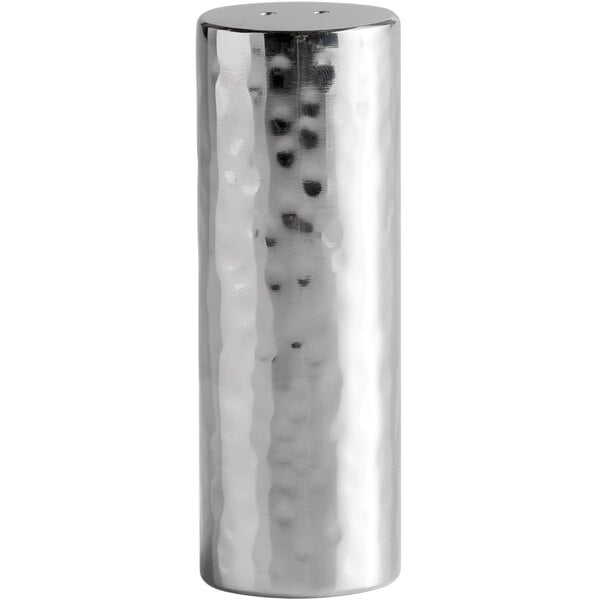 Libbey 6702 Sonoran 3.5 oz. Hammered Stainless Salt Shaker – item 9596702