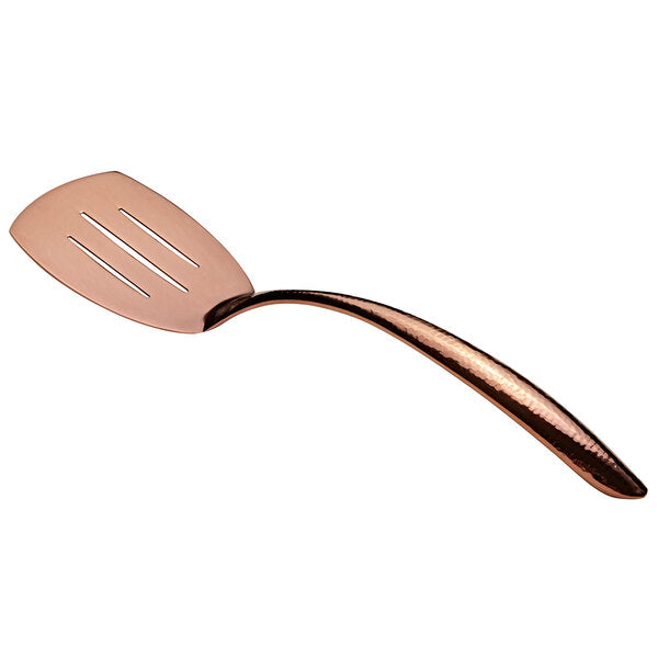 Bon Chef 9460HFRG 14 3/4" Rose Gold Hammered Slotted Turner – item 2019460HFRG