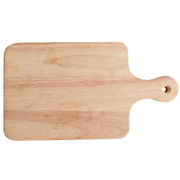 Choice 9 1/2" x 7 1/2" Serving / Cutting Board w/ Handle – item 164BB137 image 2