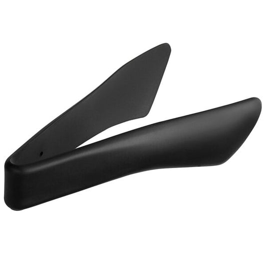 TableCraft 39100 7" Black Silicone-Coated Tongs – item 80839100BK