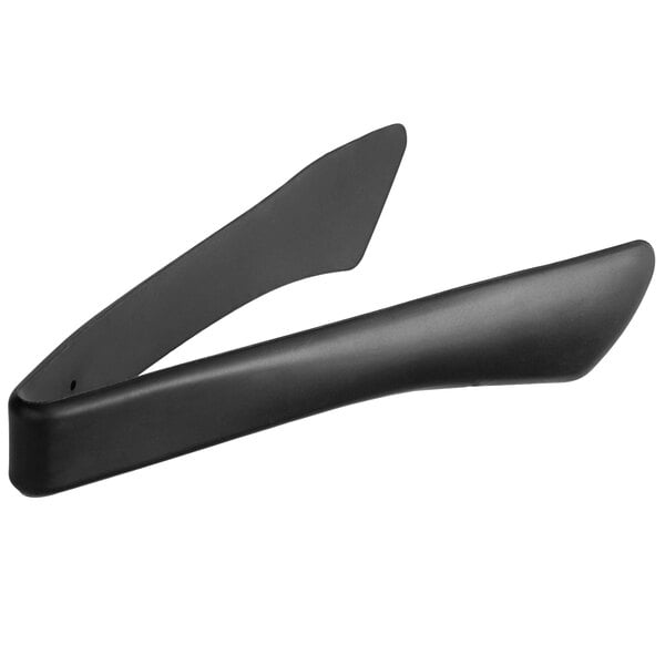 TableCraft 39101 9" Black Silicone-Coated Tongs – item 80839101BK