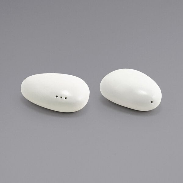 FOH Tides 1.5 oz. Semi-Matte Scallop Salt & Pepper Shaker – item 957TDSSPSETS