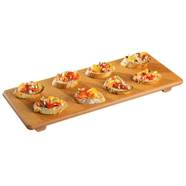 Tomlinson 17" x 7" Natural Richlite Wood Serving Board – item 8311024095
