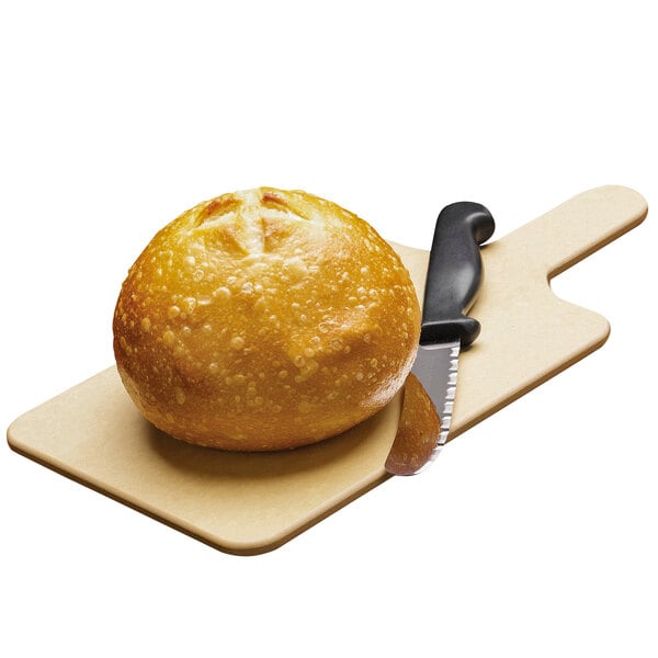 Tomlinson Chef's Edge 6" x 8" Natural Richlite Bread Board – item 8311030213