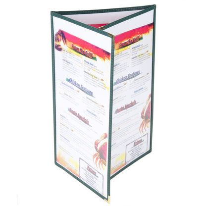 8 1/2" x 14" Folding Menu Cover – item 659SE330DGN