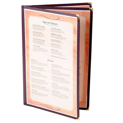 8 1/2" x 14" Booklet Menu Cover – item 659SE340DBU