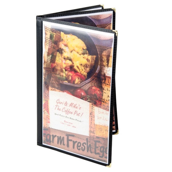 8 1/2" x 14" Booklet Menu Cover – item 659SE340DBK