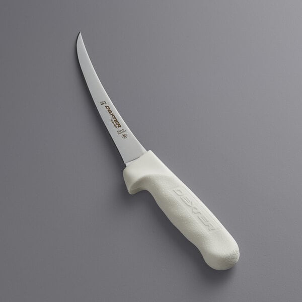 Dexter-Russell 01493 Sani-Safe 6" Narrow Curved Boning Knife – item 21001493
