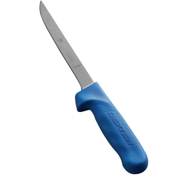 Dexter-Russell 01563C Sani-Safe 6" Blue Narrow Boning Knife – item 21001563C