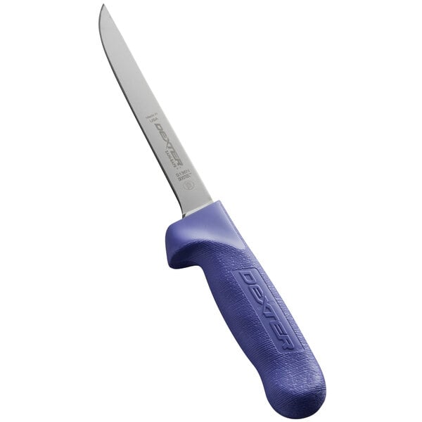 Dexter-Russell 01563P Sani-Safe 6" Purple Boning Knife – item 21001563P
