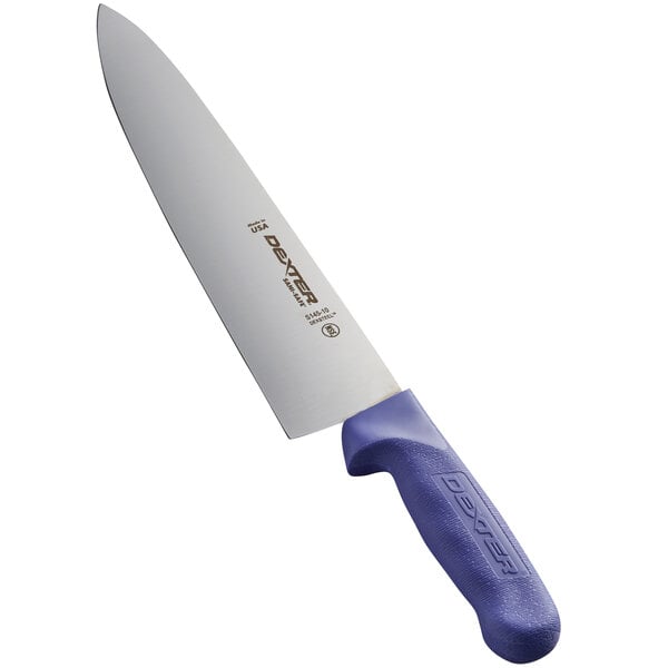 Dexter-Russell 12433P Sani-Safe 10" Purple Chef Knife – item 21012433P