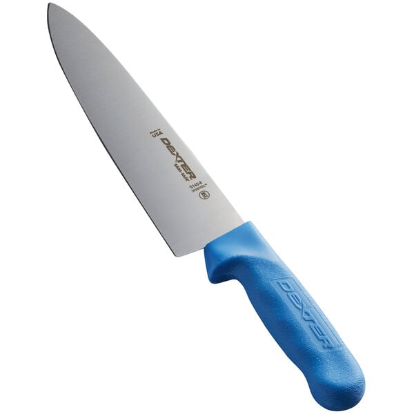 Dexter-Russell 12443C Sani-Safe 8" Blue Chef Knife – item 21012443C