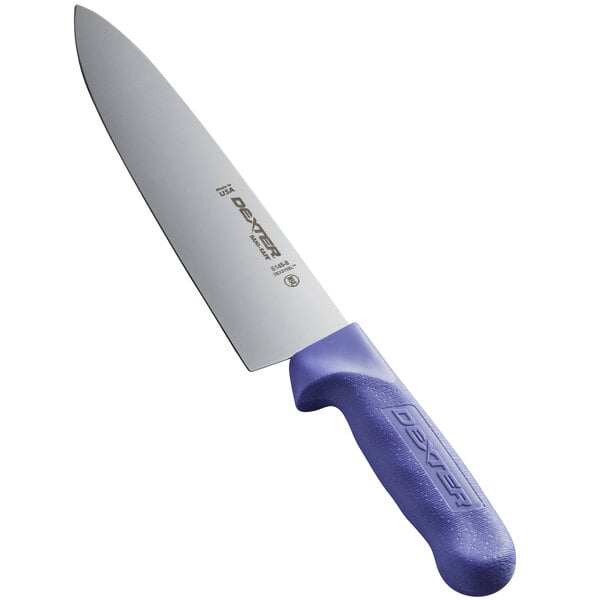 Dexter-Russell 12443P Sani-Safe 8" Purple Chef Knife – item 21012443P