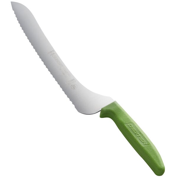 Dexter-Russell 13583G Sani-Safe 9" Green Bread Knife – item 21013583G