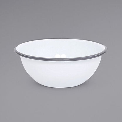 Crow Canyon Home V17GRY Serving Bowl w/ Gray Rolled Rim – item 206V17GRY image 2