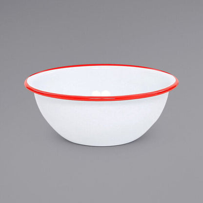 Crow Canyon Home V17RED Vintage Serving Bowl w/ Rolled Rim – item 206V17RED image 2