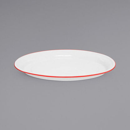 Crow Canyon Home V61RED Serving Platter w/ Rolled Rim – item 206V61RED image 2