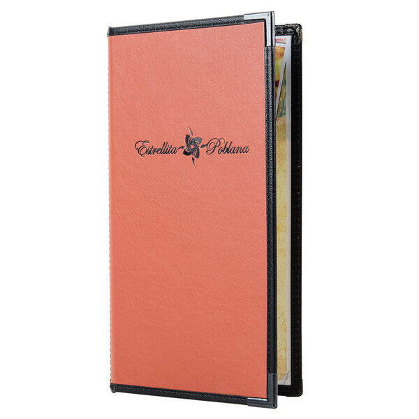 Royal Select Series 5 1/2" x 11" Customizable Menu Cover – item 659RS150B