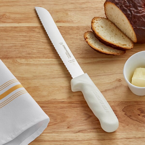 Dexter-Russell 13313 Sani-Safe 8" White Bread Knife – item 21013313 image 2