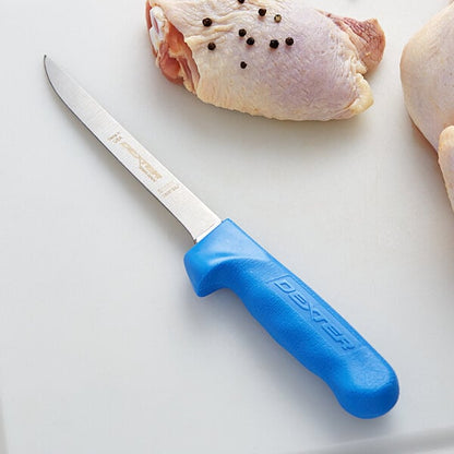 Dexter-Russell 01563C Sani-Safe 6" Blue Narrow Boning Knife – item 21001563C image 2
