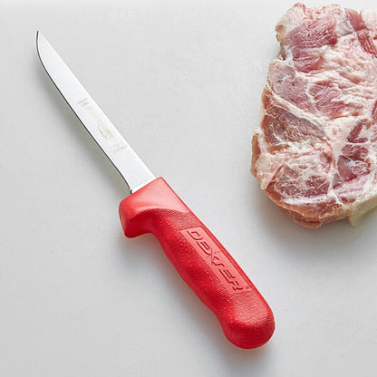 Dexter-Russell 01563R Sani-Safe 6" Red Narrow Boning Knife – item 21001563R image 2