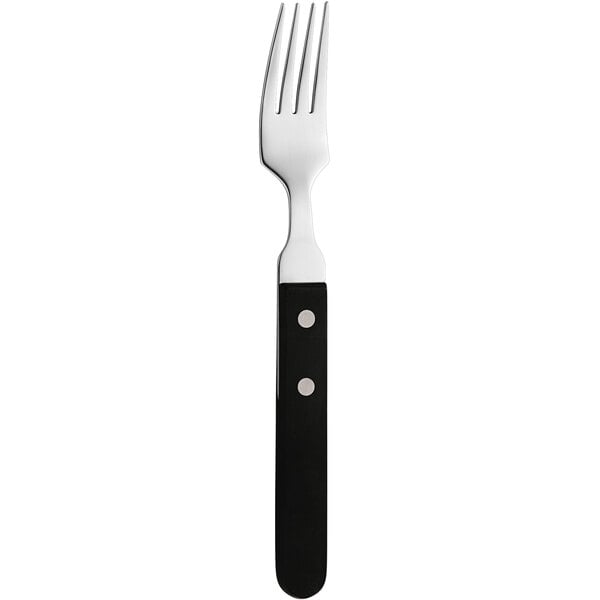 Amefa 700000B000340 7 Dinner Fork w/ Black Plastic Handle – item 548700340B