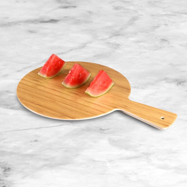 Elite Global Solutions Fo Bwa 12" Round Serving Board – item 330M12RWBB