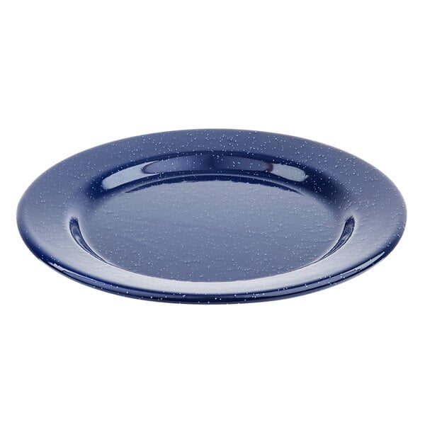 Tablecraft 10163 Enamelware 8" Serving Plate w/ Speckles – item 80810163