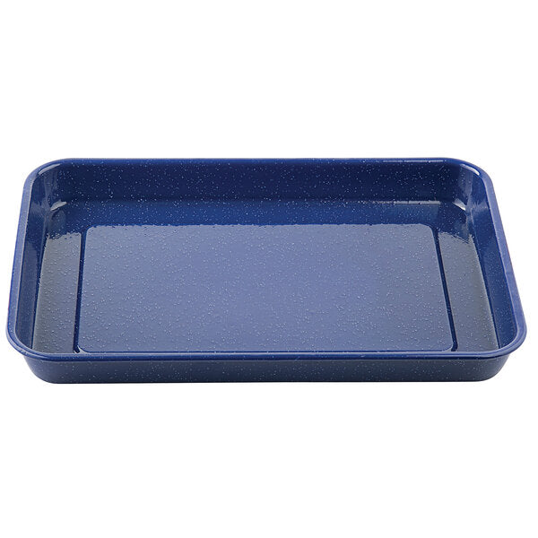 Tablecraft 10161 Enamelware 16" x Serving Tray w/ Speckles – item 80810161