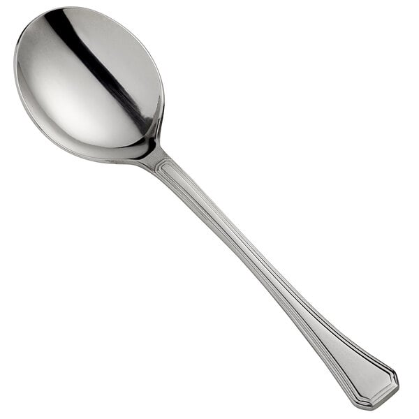 Libbey 511 016 High Society 6" Heavy Bouillon Spoon – item 959511016