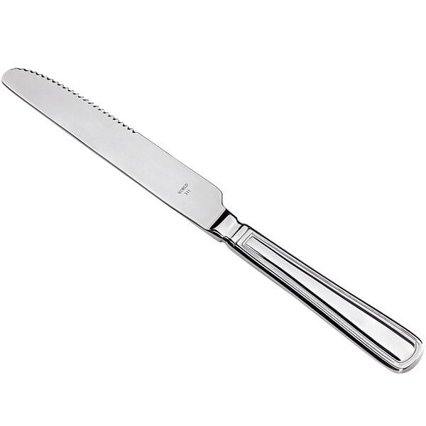 Libbey 918 7512 Classic Rim Dinner Knife w/ Pinched Bolster – item 9599187512