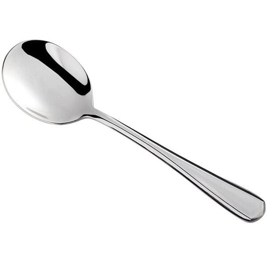 Libbey 304 016 Adrina 6 3/8" Heavy Bouillon Spoon – item 959304016