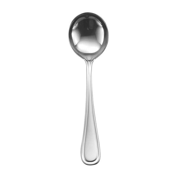 Oneida New Rim T015SRBF 6 7/8" X-Heavy Round Bowl Soup Spoon – item 356T015SRBF