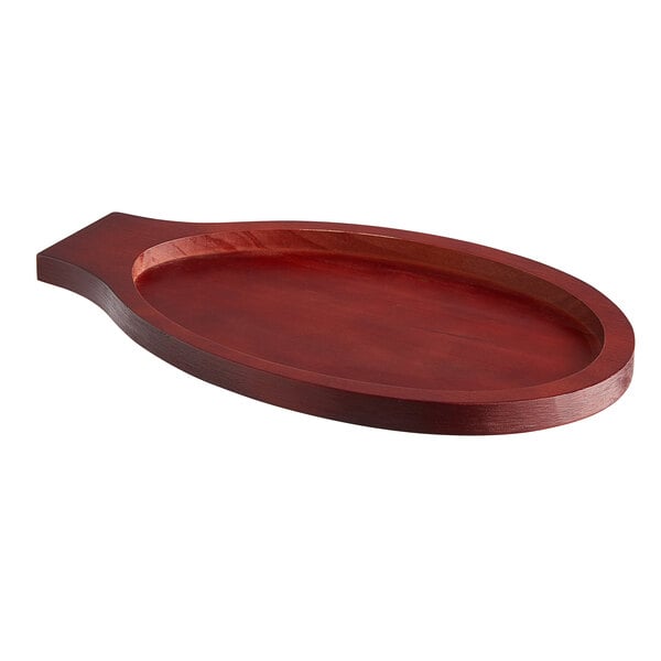 Choice 12 1/2" x 8" Pine Underliner w/ Mahogany Finish – item 176WU97OVMH