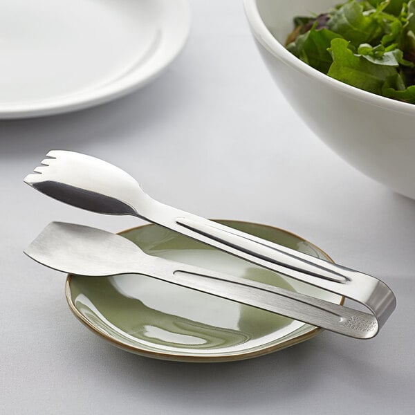 Carlisle 604609 Aria 9" Salad Tongs – item 271604609 image 2